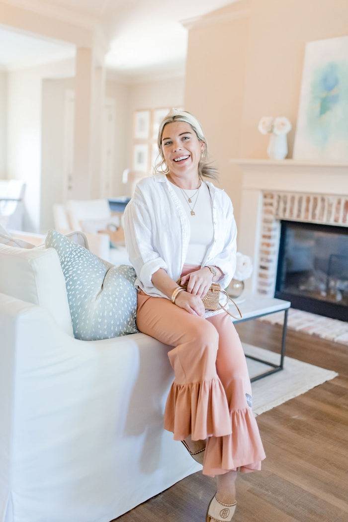 Women's Big Ruffles |Totally Terracotta
