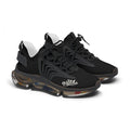 Women's Black Mesh Sneakers — Lightweight Athletic Running Shoes with '314 Originals' Accent - 314 Originals