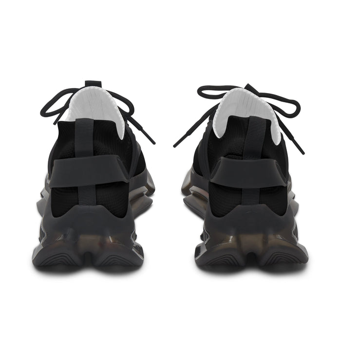 Women's Black Mesh Sneakers — Lightweight Athletic Running Shoes with '314 Originals' Accent - 314 Originals