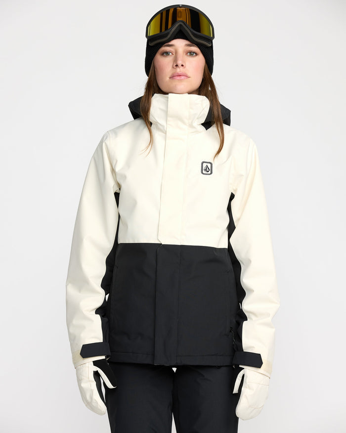 Women's Bolt Insulated Jacket-Bone-Volcom