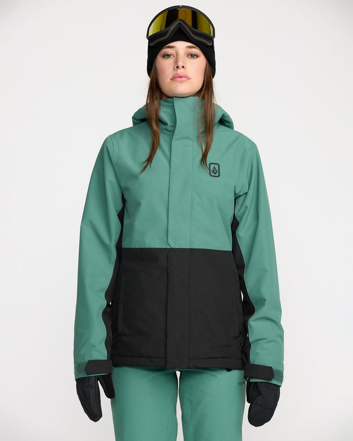 Women's Bolt Insulated Jacket-Spruce Green-Volcom
