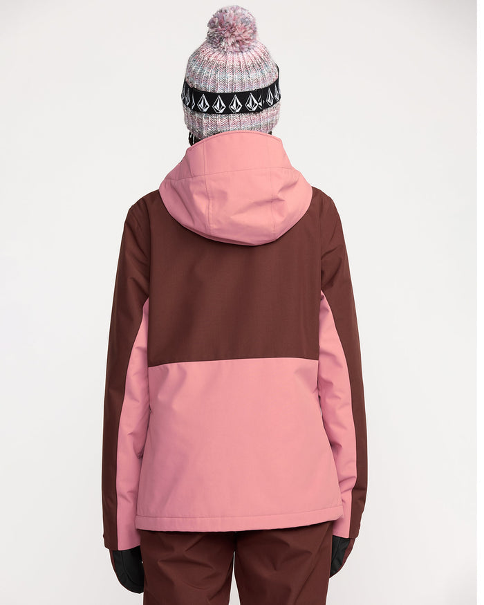 Women's Bolt Insulated Jacket-Oxblood-Volcom