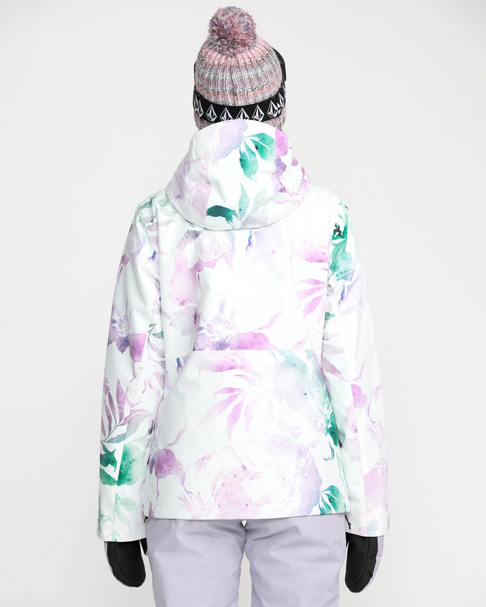 Women's Bolt Insulated Jacket-White-Volcom