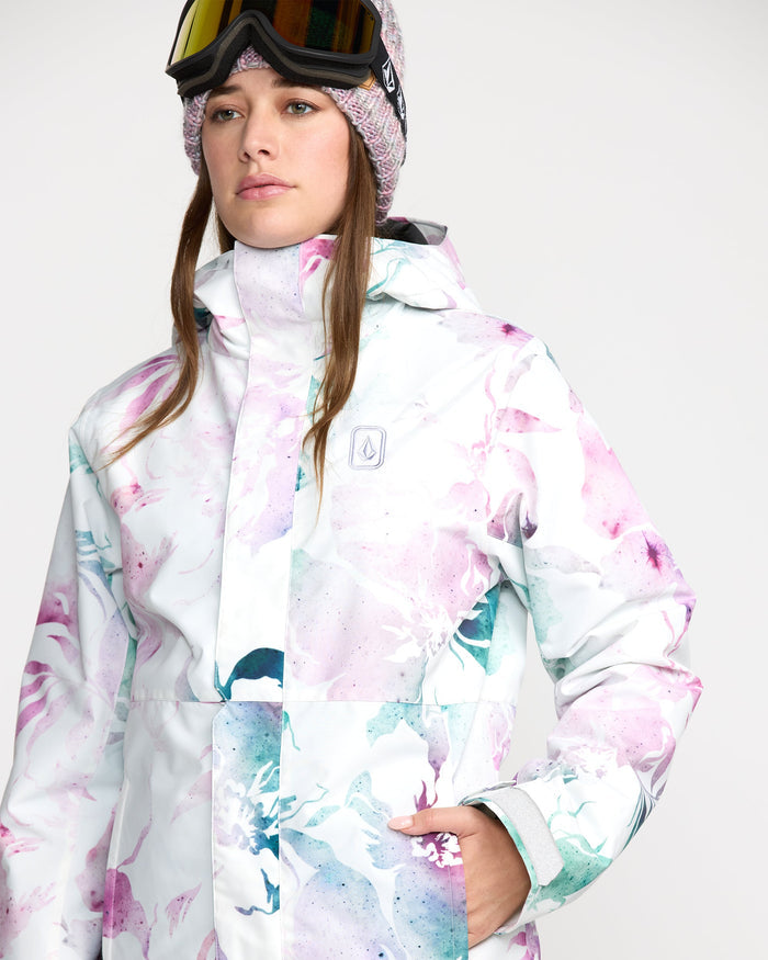 Women's Bolt Insulated Jacket-White-Volcom