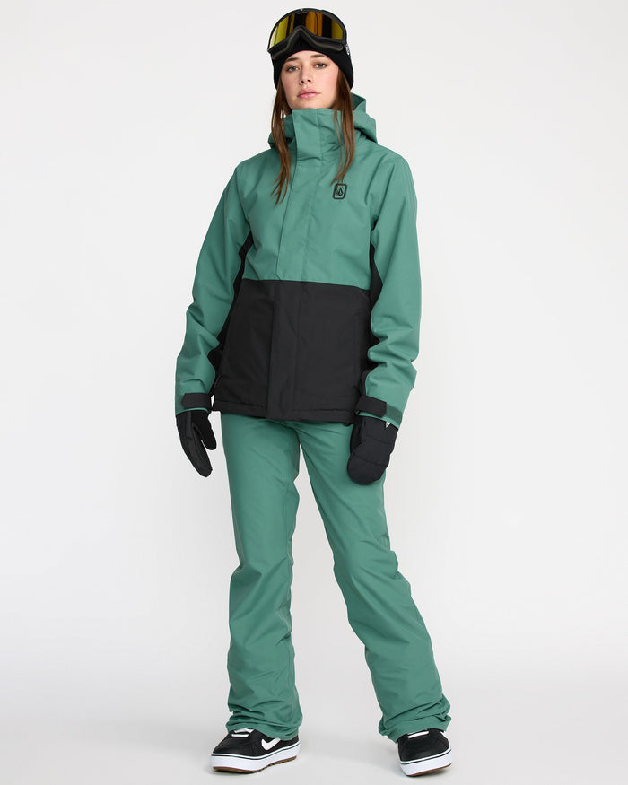 Women's Bolt Insulated Jacket-Spruce Green-Volcom
