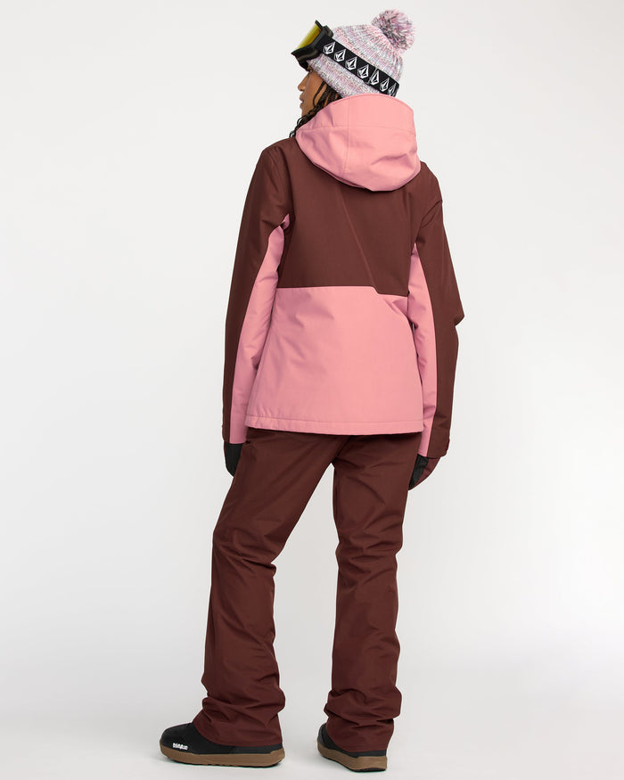 Women's Bolt Insulated Jacket-Oxblood-Volcom