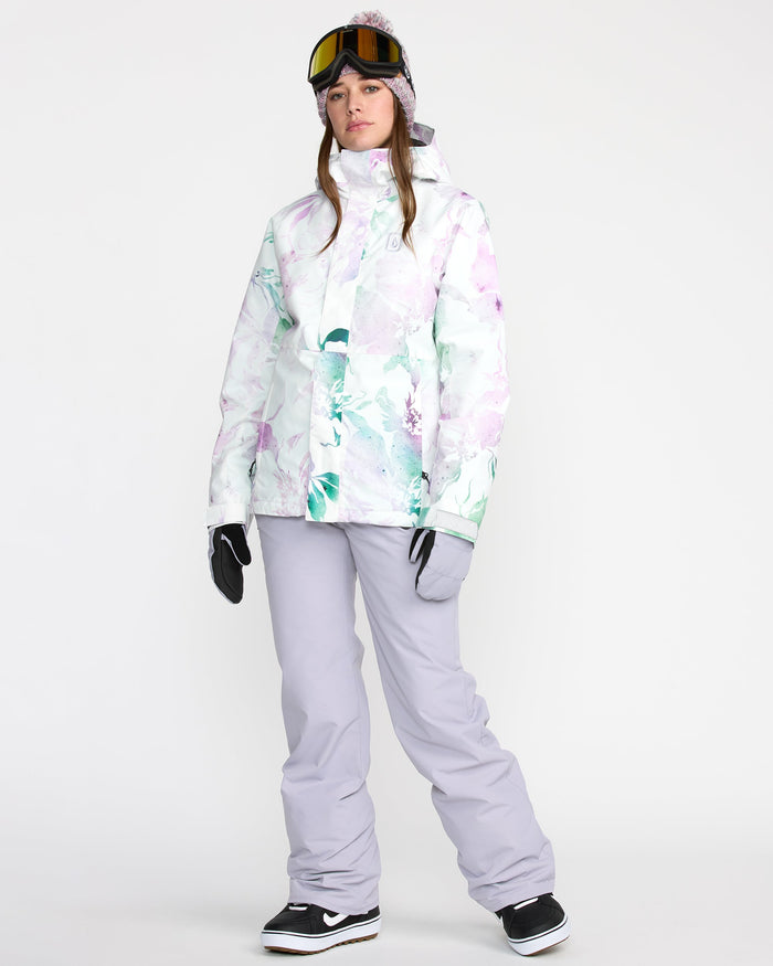 Women's Bolt Insulated Jacket-White-Volcom