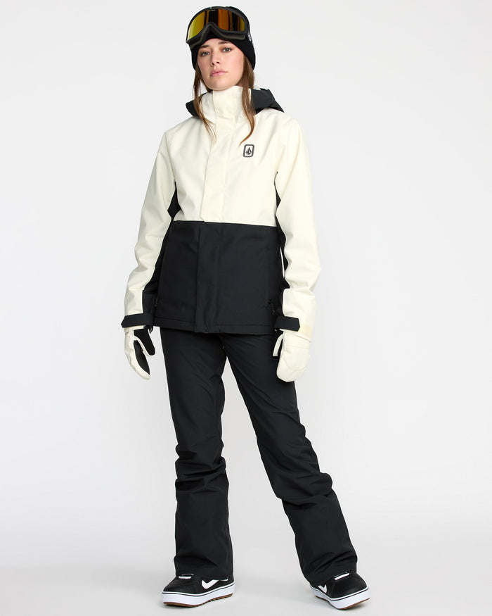 Women's Bolt Insulated Jacket-Bone-Volcom