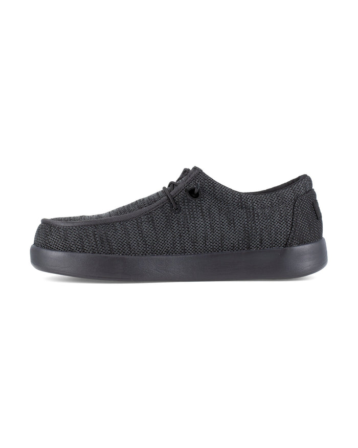 Women's Chill Safety Toe Slip Resistant Work Sneakers-Black-Volcom
