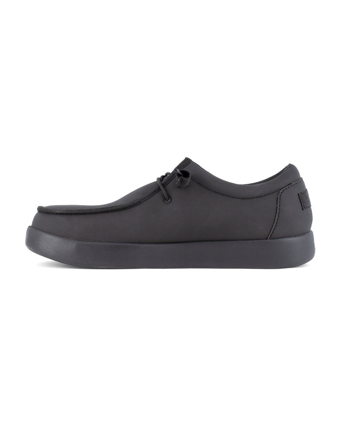 Women's Chill Safety Toe Water and Slip Resistant Work Sneakers-Black-Volcom
