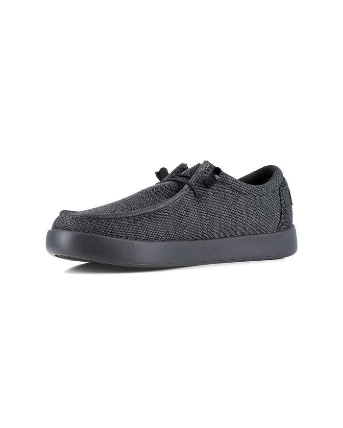 Women's Chill Soft Toe Water and Slip Resistant Work Sneakers-Black-Volcom