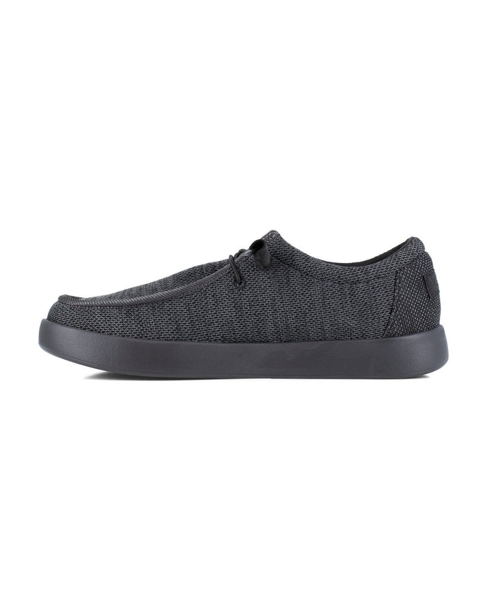Women's Chill Soft Toe Water and Slip Resistant Work Sneakers-Black-Volcom