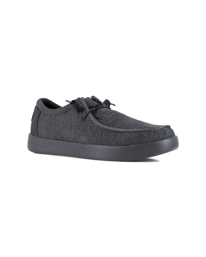 Women's Chill Soft Toe Water and Slip Resistant Work Sneakers-Black-Volcom