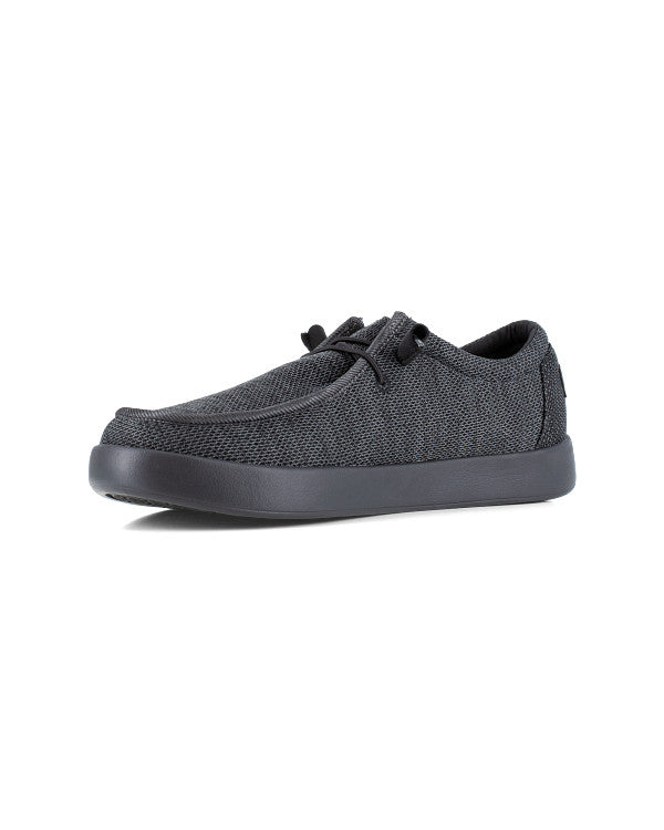 Women's Chill Soft Toe Water and Slip Resistant Work Sneakers-Black-Volcom