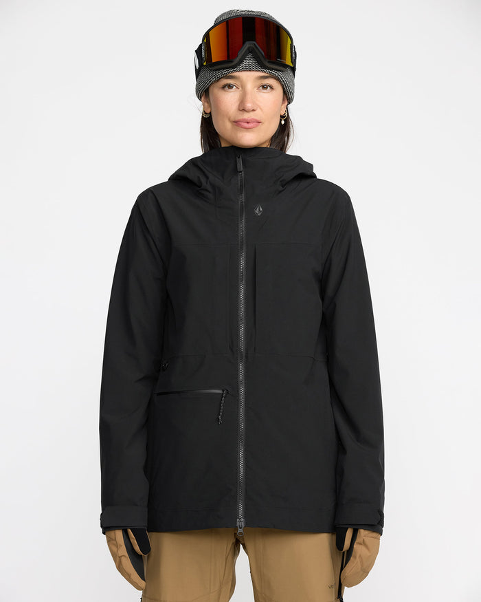 Women's Cloudbreaker Stretch 30K Jacket-Black-Volcom