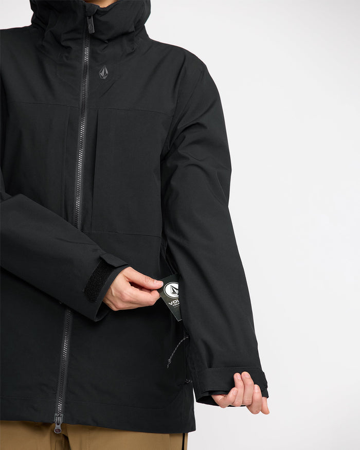 Women's Cloudbreaker Stretch 30K Jacket-Black-Volcom