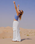 Women's Coco Ho Beach Pants-Star White-Volcom