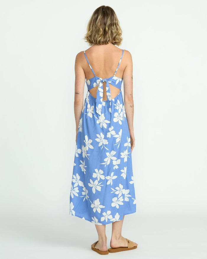 Women's Coco Ho Midi Dress-Deep Water-Volcom