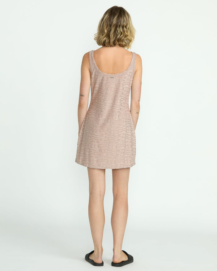 Women's Coco Ho Mini Dress-Stone-Volcom