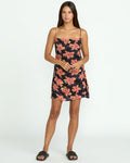 Women's Deep Tropix Dress-Black-Volcom