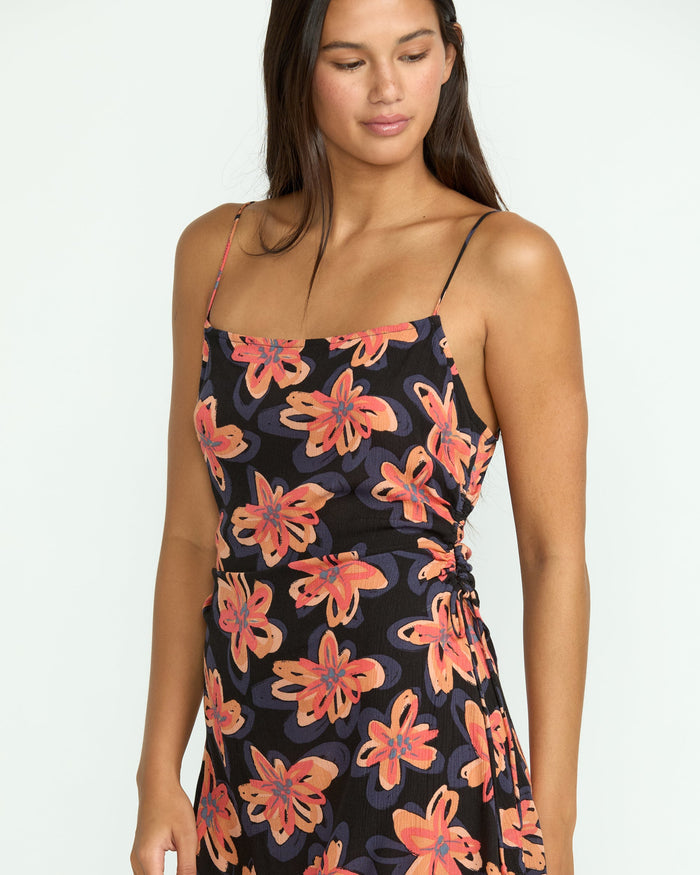 Women's Deep Tropix Dress-Black-Volcom