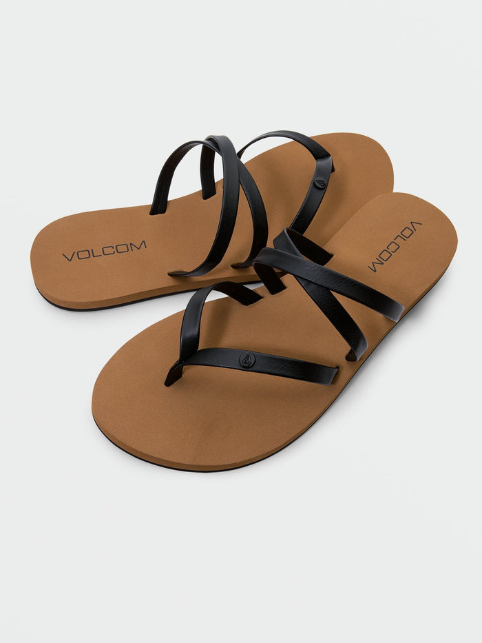 Women's Easy Breezy II Sandals-Black-Volcom