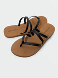 Women's Easy Breezy II Sandals-Black-Volcom