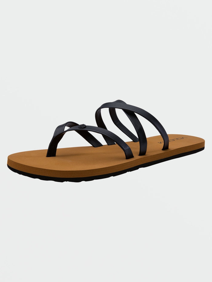 Women's Easy Breezy II Sandals-Black-Volcom