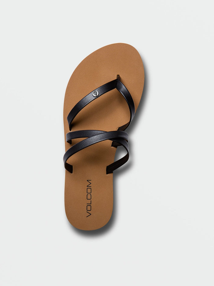 Women's Easy Breezy II Sandals-Black-Volcom