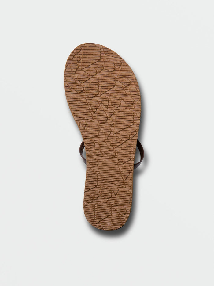 Women's Easy Breezy II Sandals-Brown-Volcom