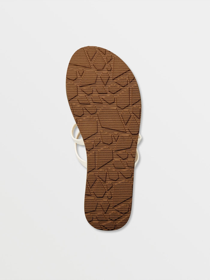 Women's Easy Breezy II Sandals-White-Volcom