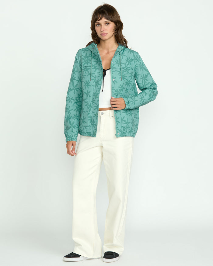 Women's Enemy Stone Jacket-Stormy Blue-Volcom