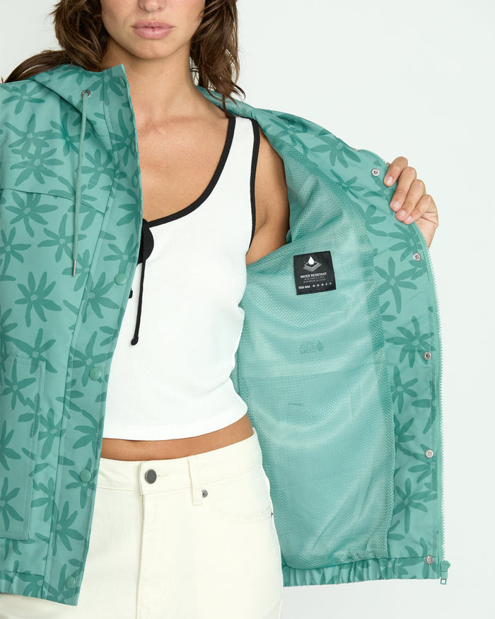 Women's Enemy Stone Jacket-Stormy Blue-Volcom
