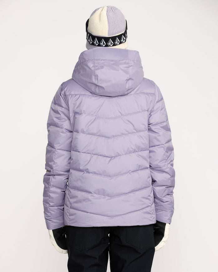 Women's Estes Puff Jacket-Lavender Aura-Volcom