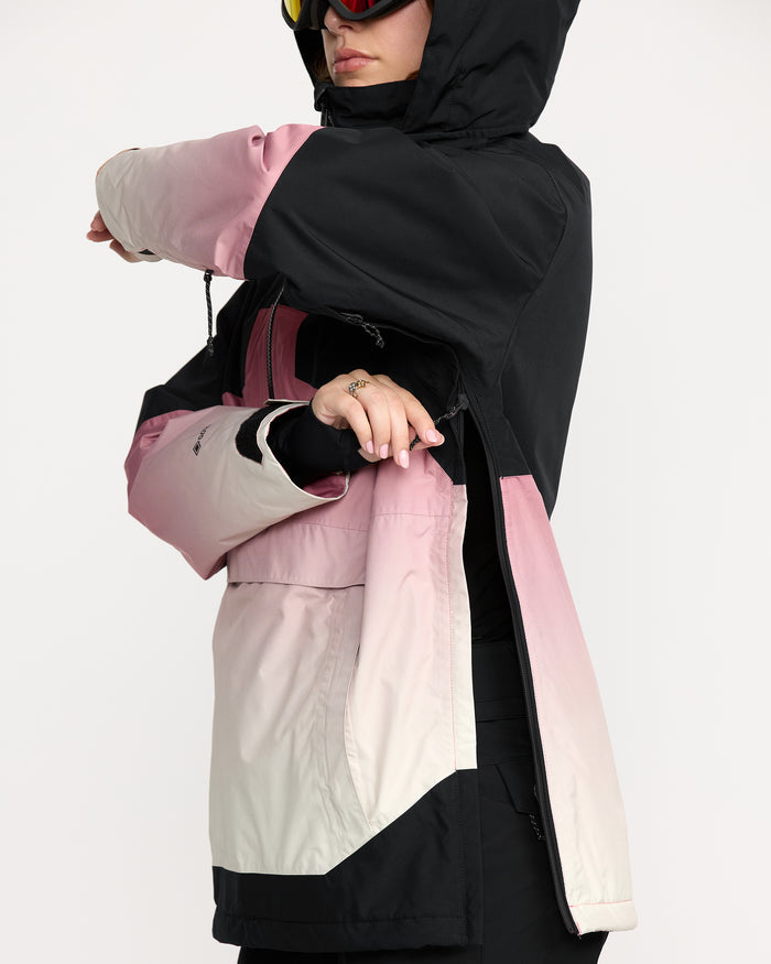 Women's Fern Insulated Gore Pullover-Mesa Rose-Volcom
