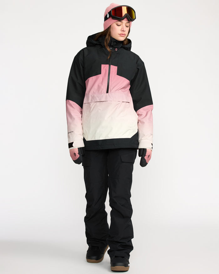 Volcom Women's Fern Insulated Gore Pullover Mesa Rose