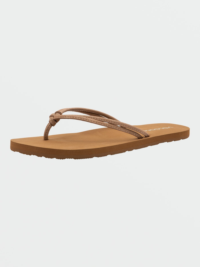 Women's Forever and Ever II Sandals-Tan-Volcom