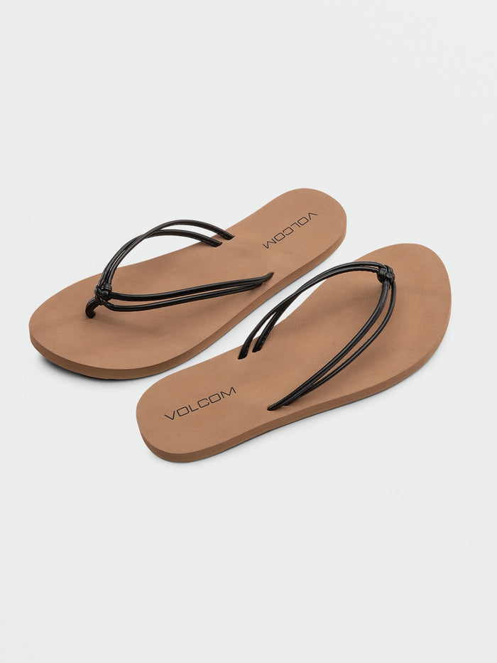 Women's Forever and Ever II Sandals-Black-Volcom