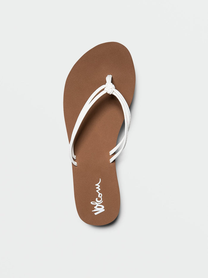 Women's Forever and Ever II Sandals-White-Volcom