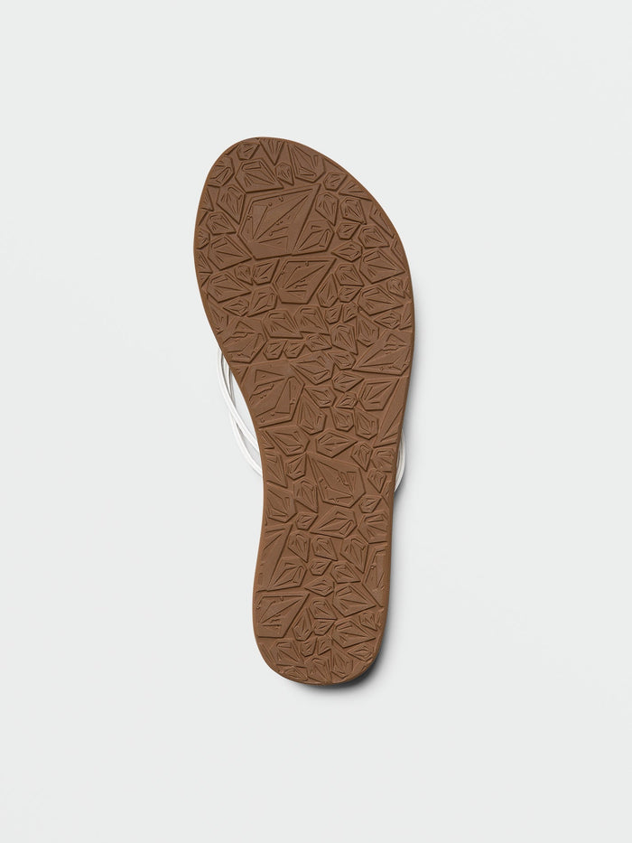 Women's Forever and Ever II Sandals-White-Volcom