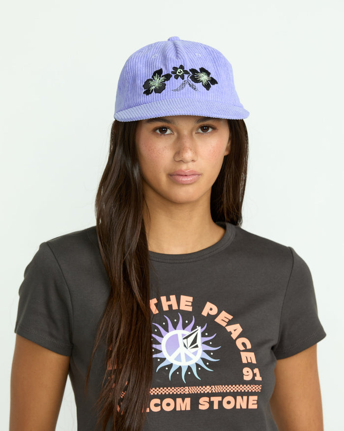 Women's Full Stone Dad Hat-Purple Passion-Volcom