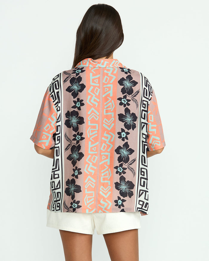 Women's Funtastical Shirt-Multi-Volcom