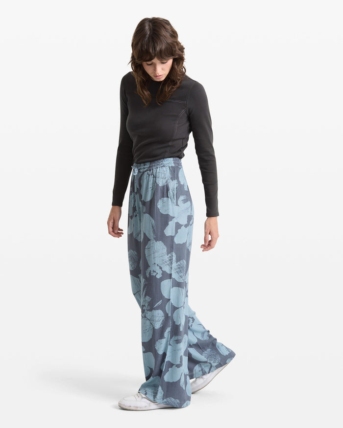 Women's Grumpy Sunshine Pants-Blue Sapphire-Volcom