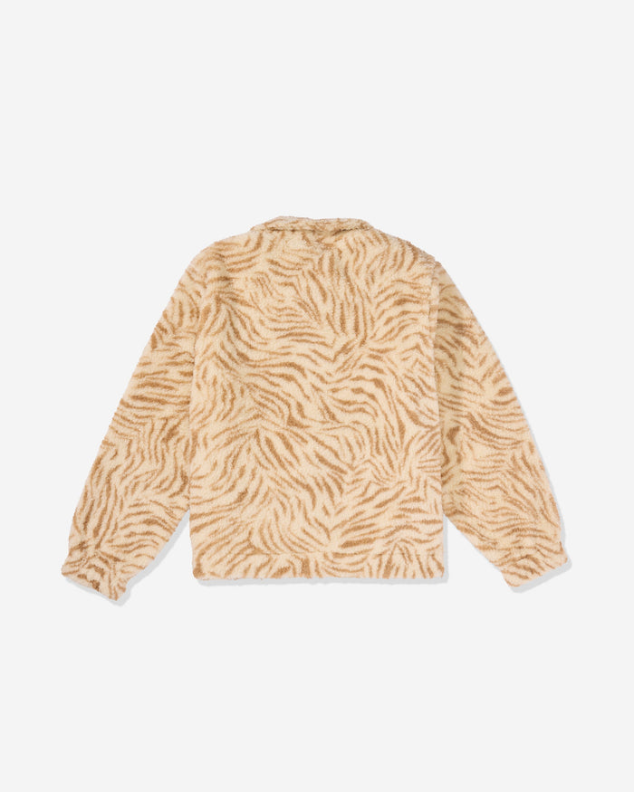 Women's Halfstone Zip Sweatshirt-Vintage White-Volcom