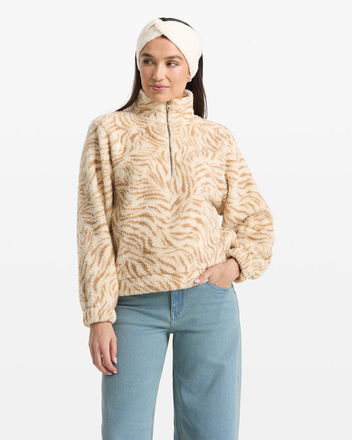 Volcom Women's Halfstone Zip Sweatshirt