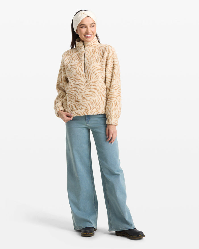 Volcom Women's Halfstone Zip Sweatshirt