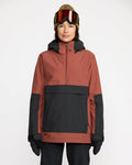 Women's Harlan Pullover-Henna-Volcom