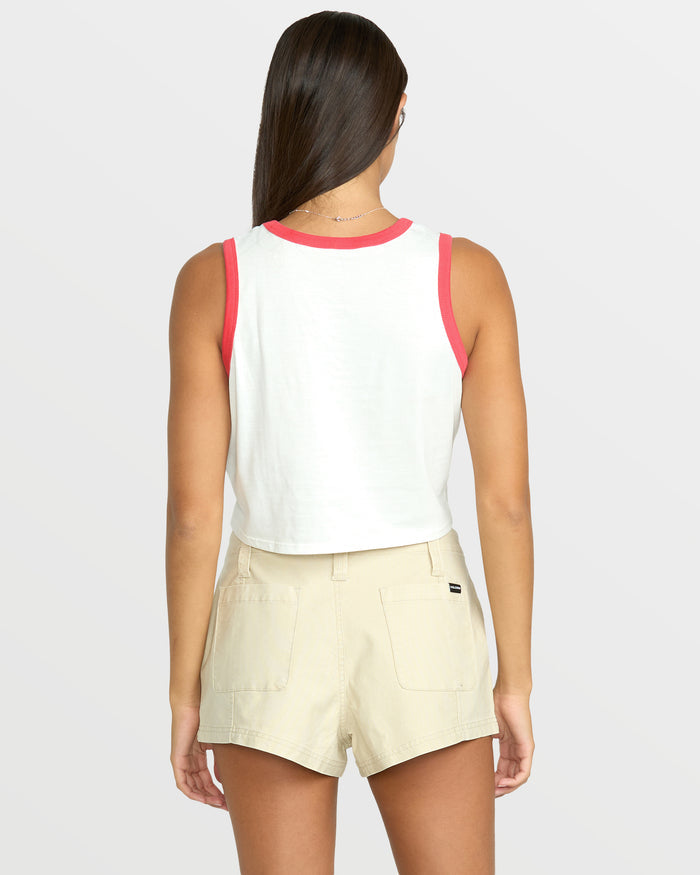Women's Have Some Fun Tank-Star White-Volcom