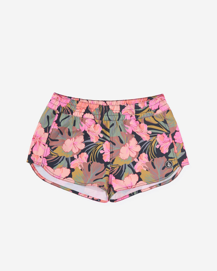 Women's Island Time Boardshorts-Multi-Volcom