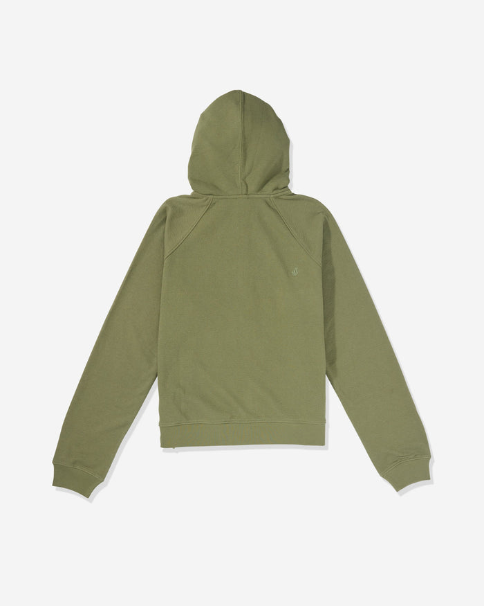 Volcom Women's Lived In Fleece Zip Sweatshirt